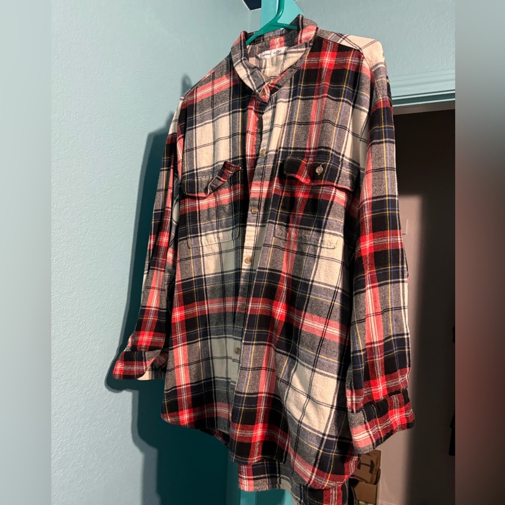 Old Navy Boyfriend Flannel Shirt 3x